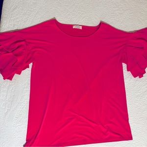 Zenana Hot Pink Top